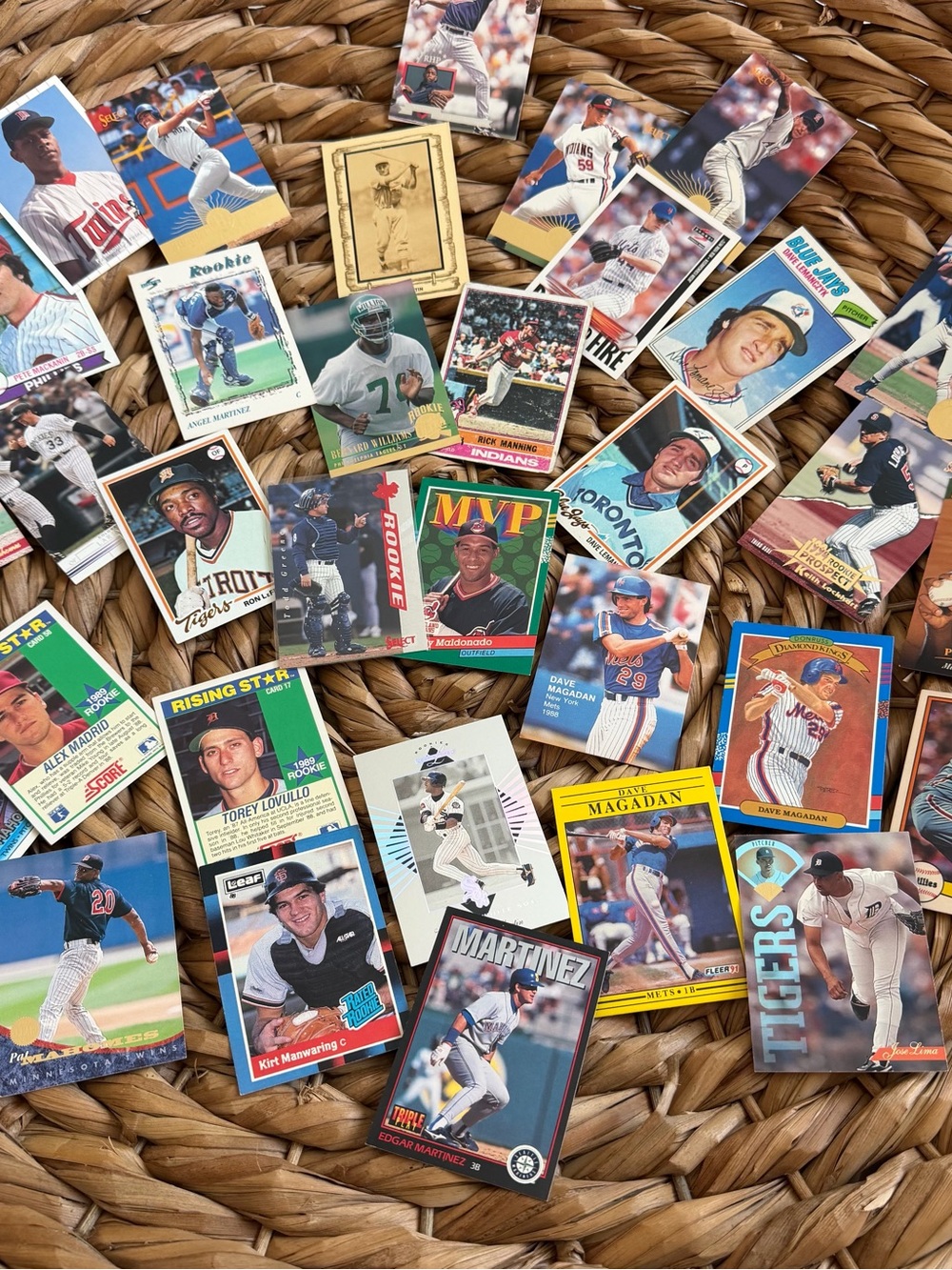 Mixed Vintage Baseball Card Lot -